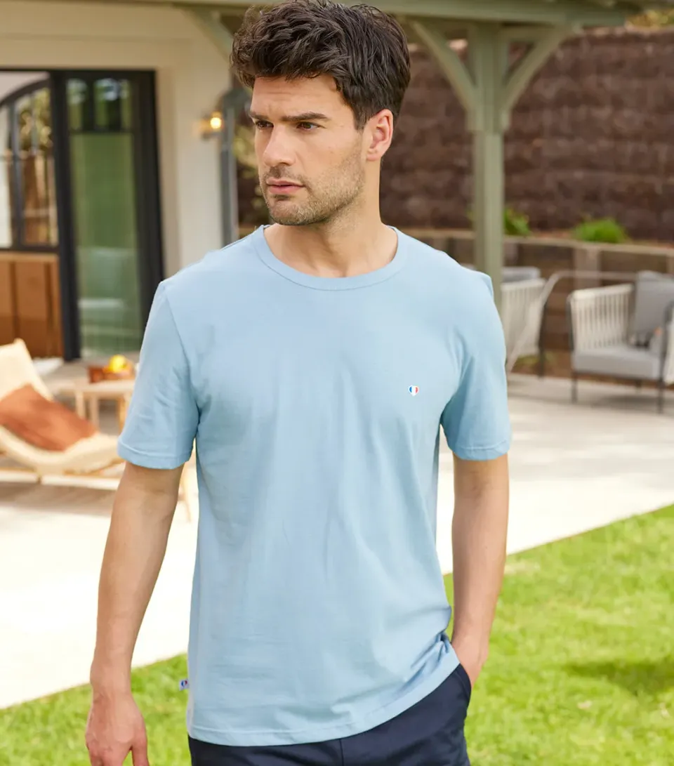 Cocorico Iconique Ciel t-shirt homme coton