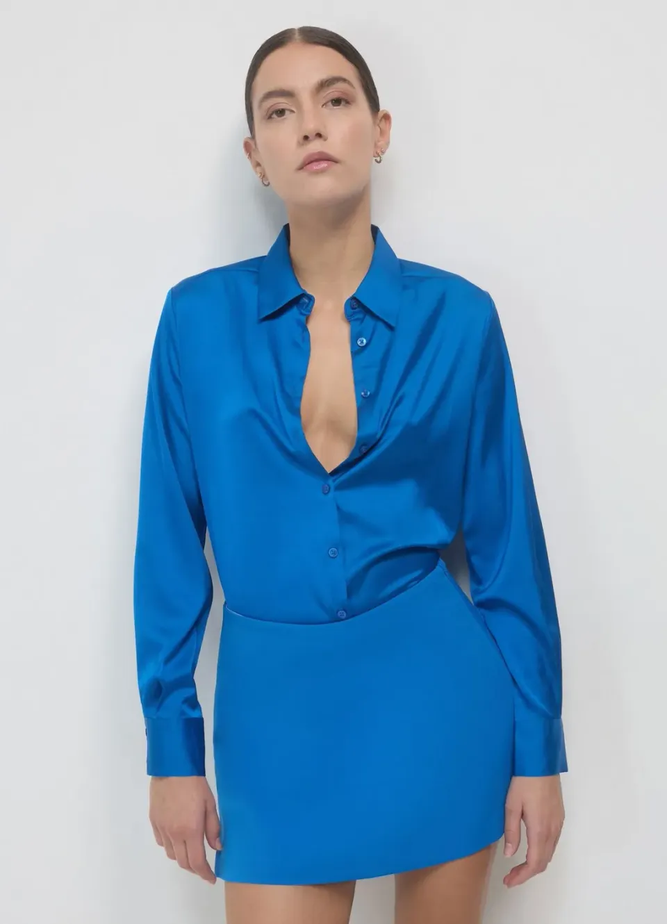 Calliope chemise classique femme manches longues unie