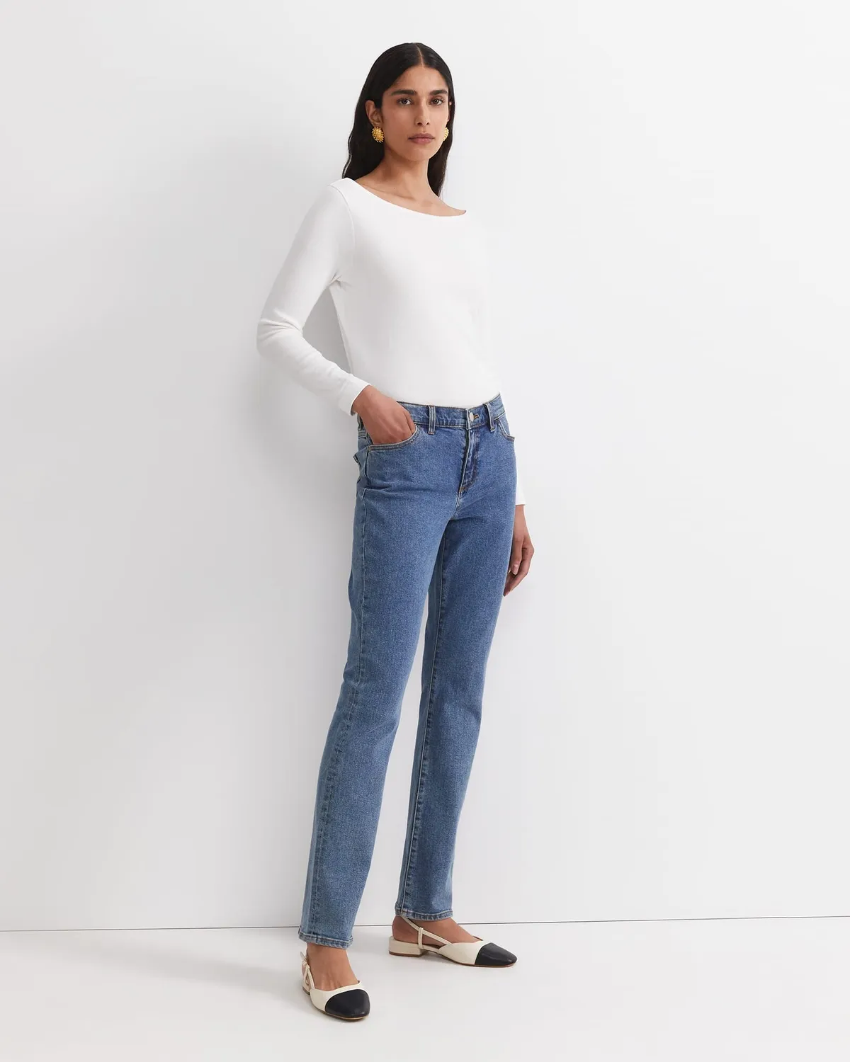 Sportscraft Simone jean droit femme coupe straight