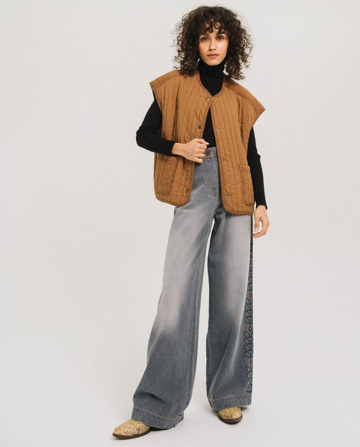 Tinsels Flipper Ginger veste sans manches matelassée