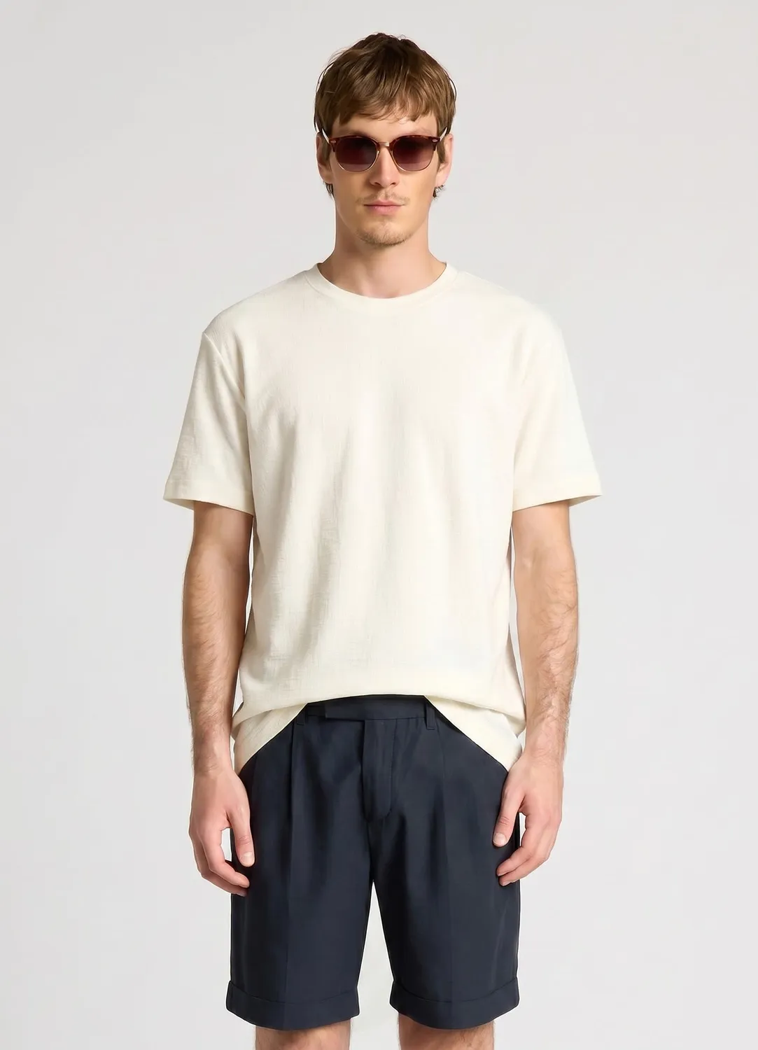 Calliope T-Shirt Texture T-Shirt Homme Coton