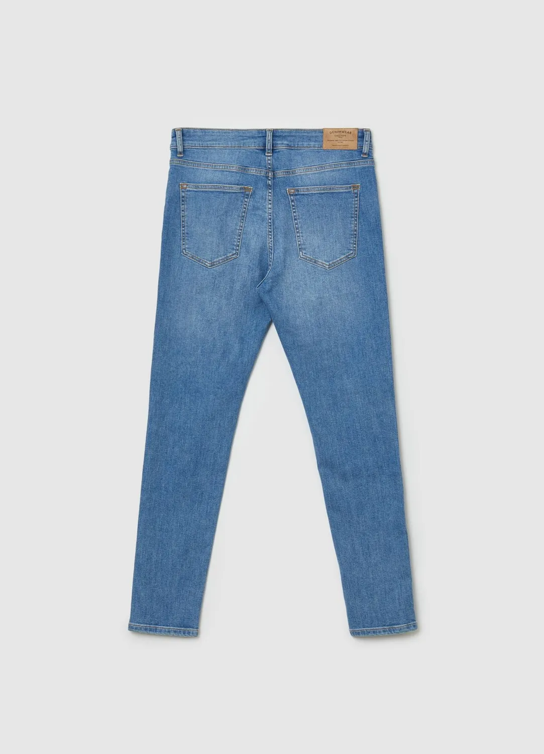 Calliope jean skinny homme délavage clair