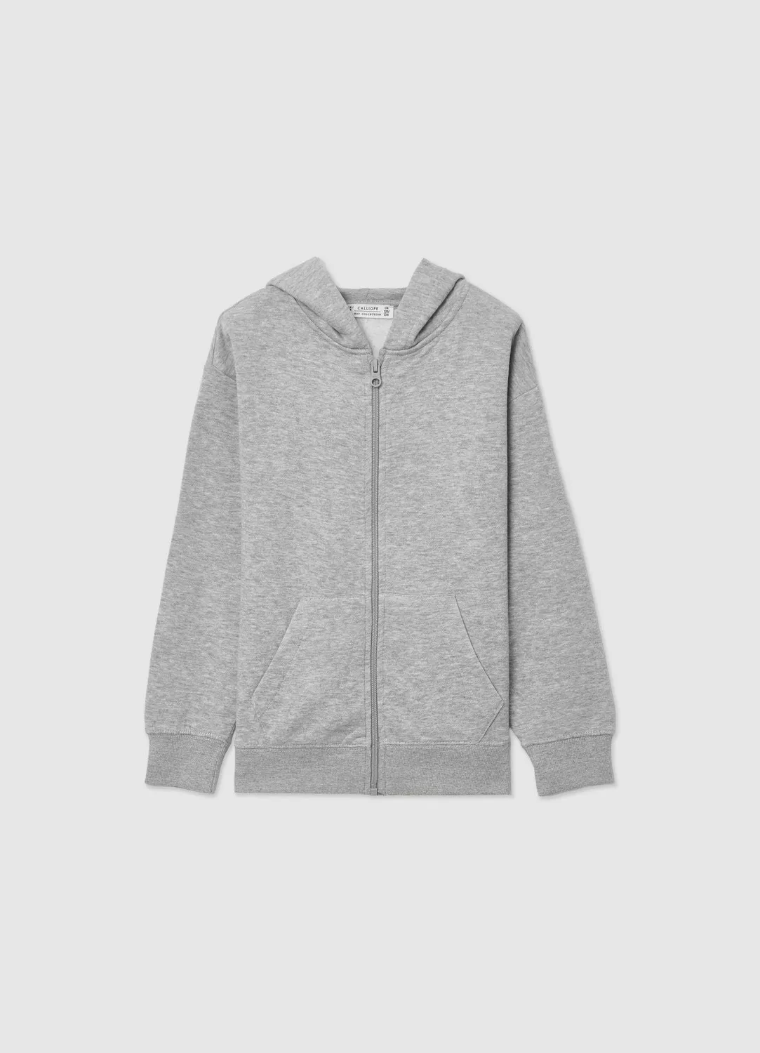 Calliope sweat zippé garçon uni 8-9 ans