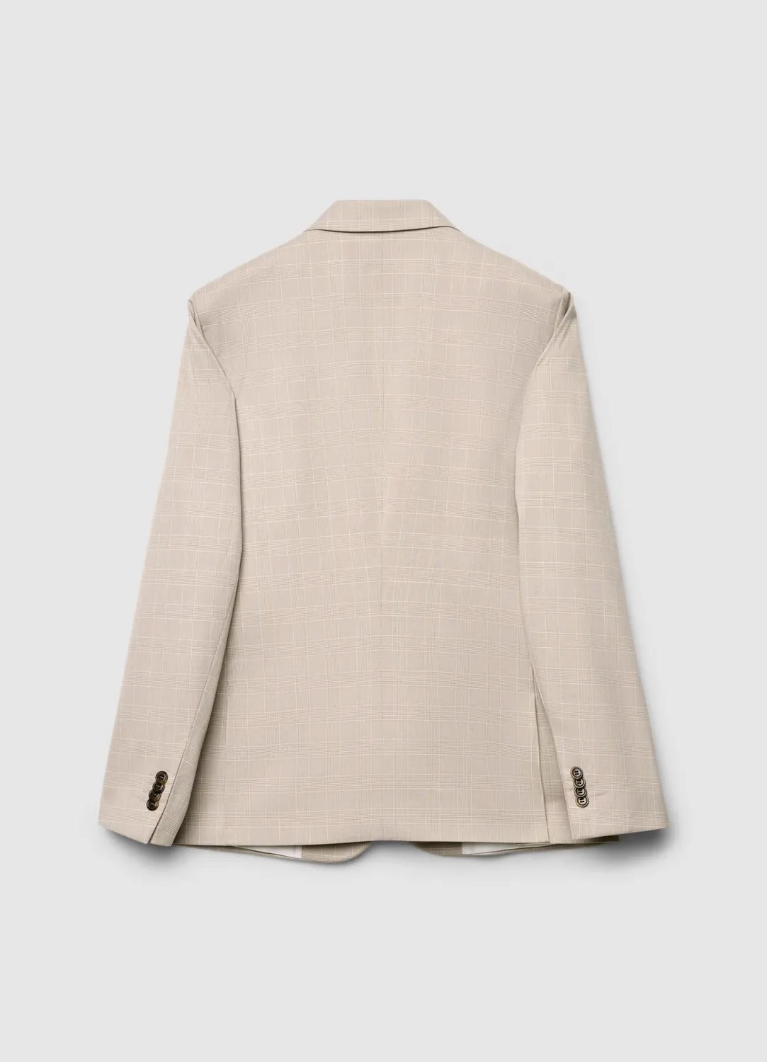 Calliope veste à carreaux homme 2 boutons doublée