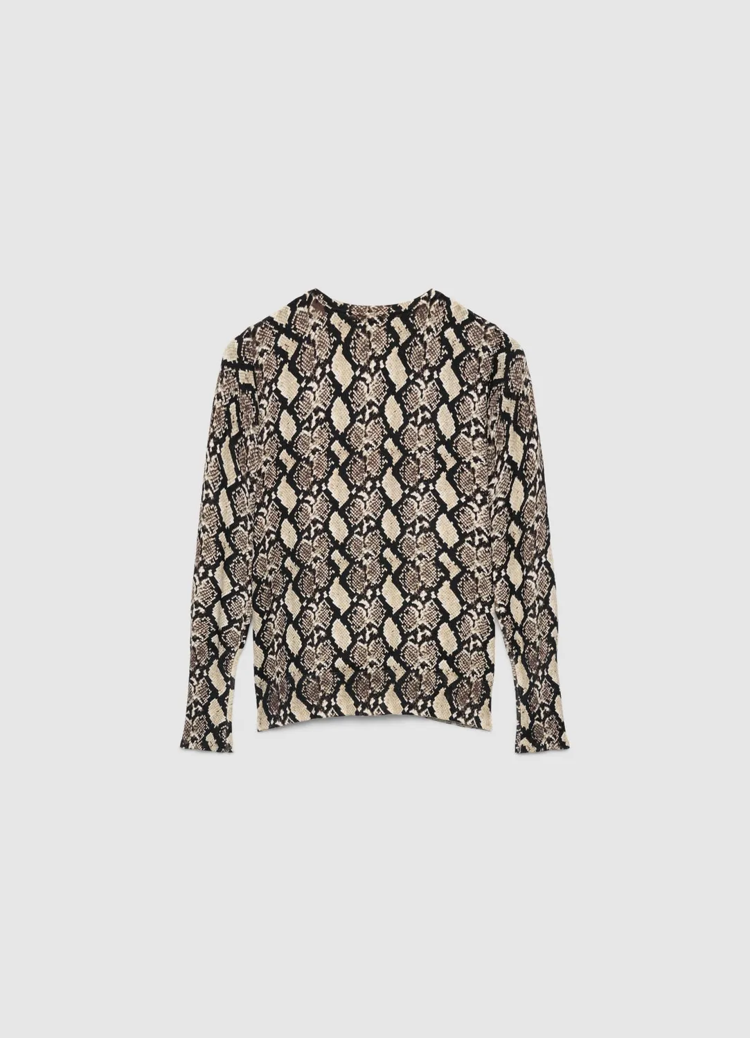 Calliope cardigan imprimé animalier col V femme