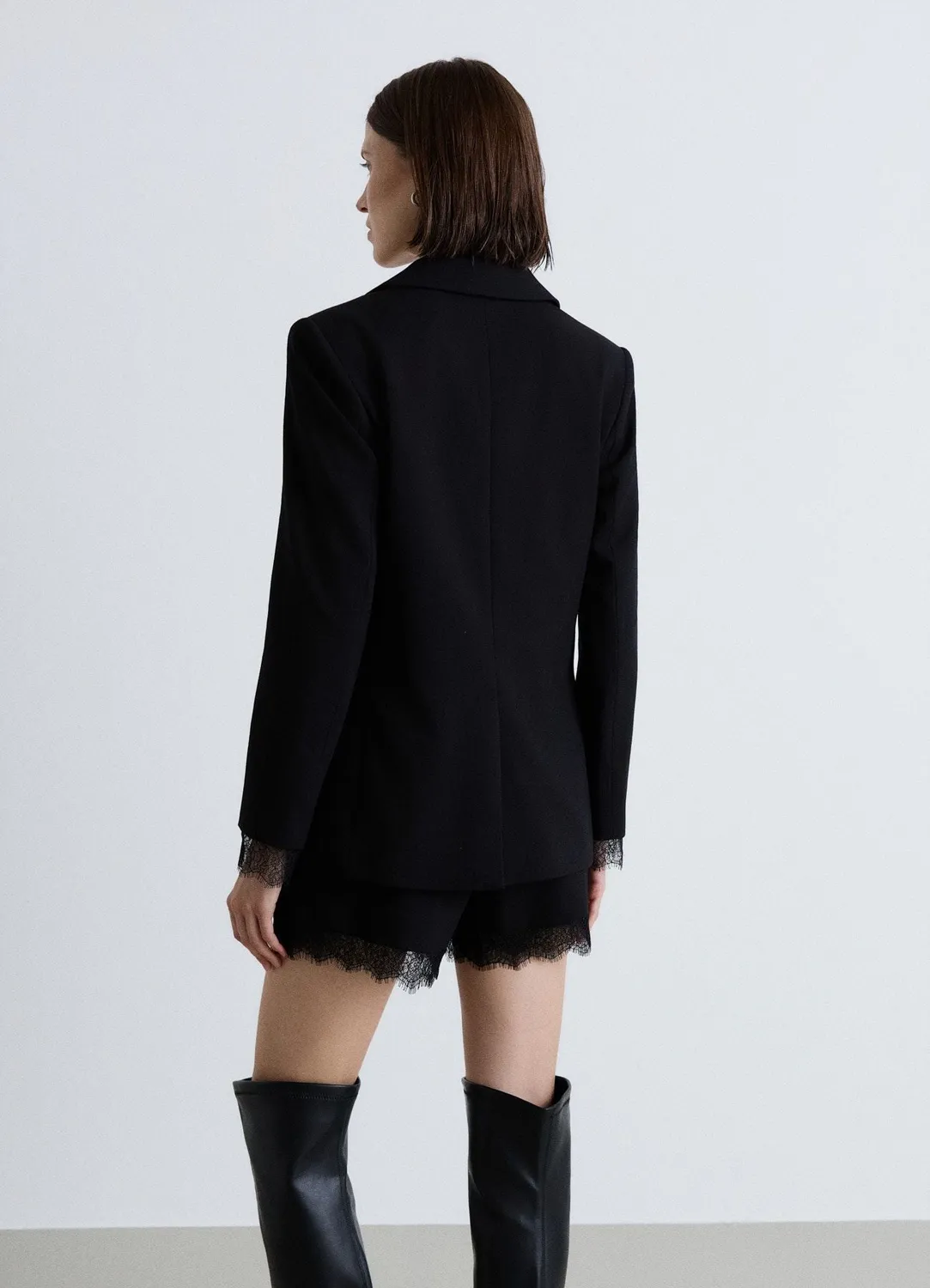 Calliope veste blazer femme dentelle