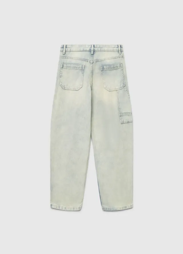 Calliope Jean balloon fille strass cargo