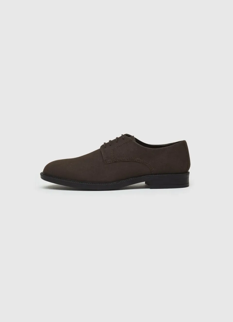 Calliope derby stringate simil daim chaussures homme