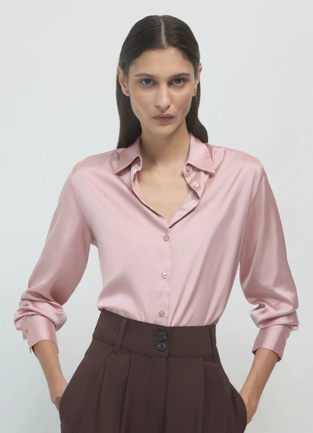 Calliope chemise classique femme manches longues