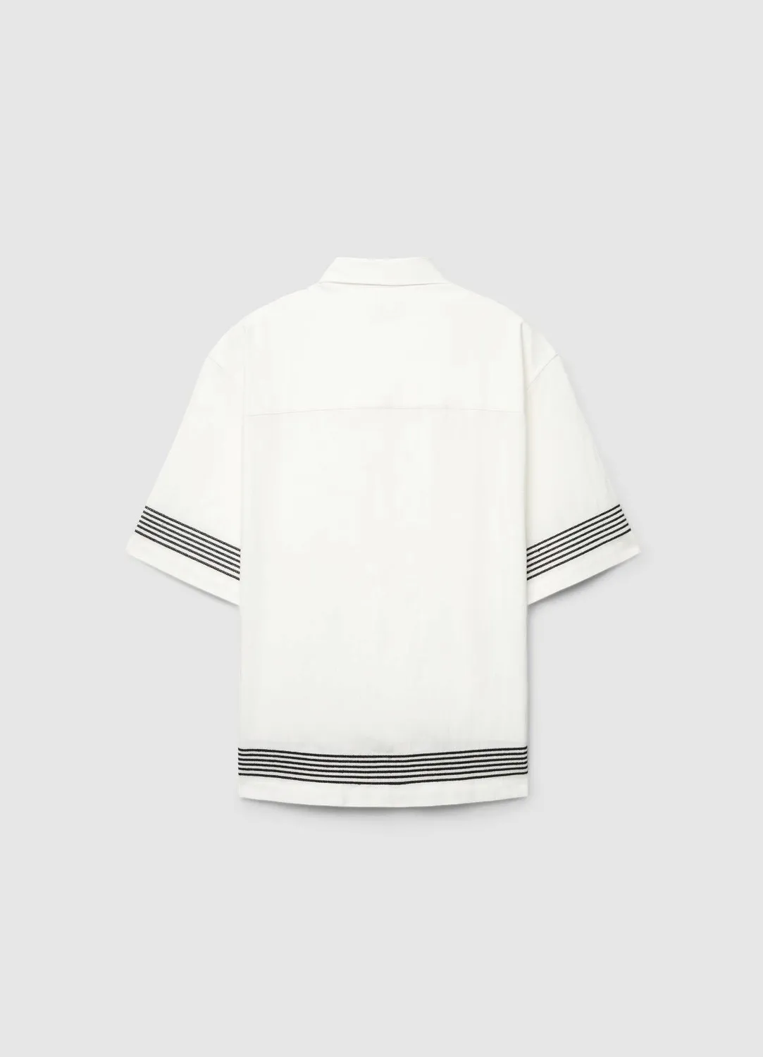 Calliope chemise homme boxy manches courtes rayures