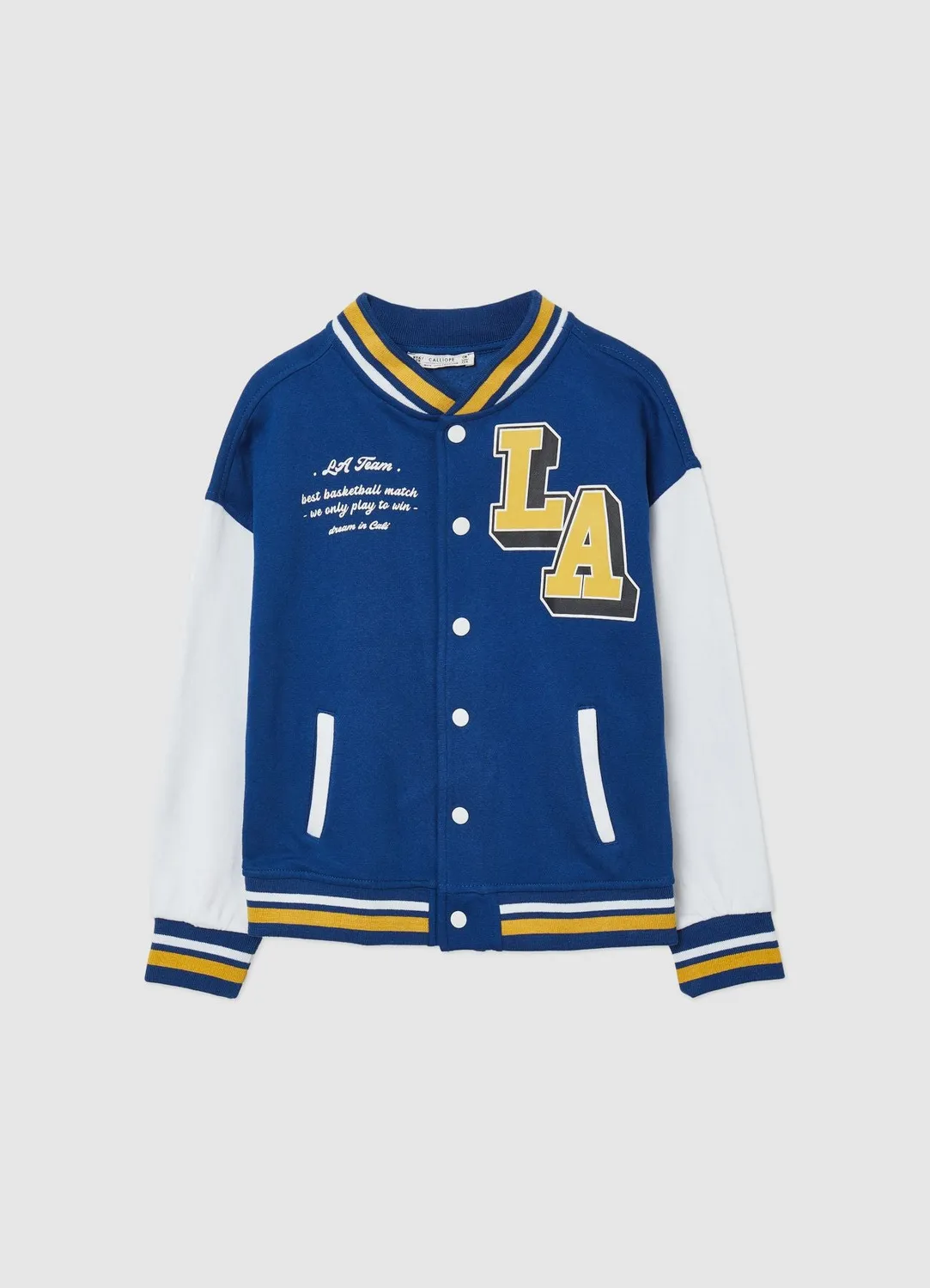 Calliope bomber college garçon imprimé