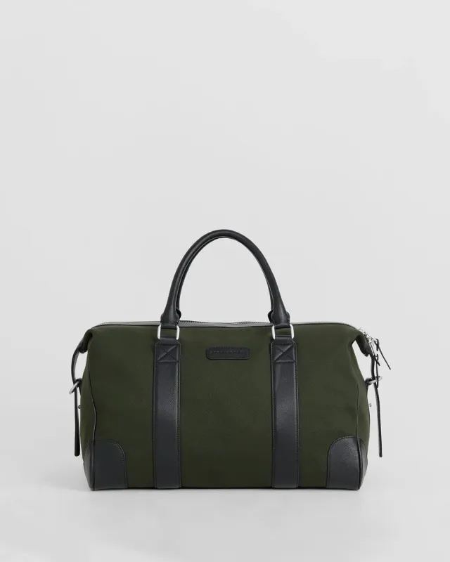 Sportscraft Howard sac week-end cuir coton 52 cm
