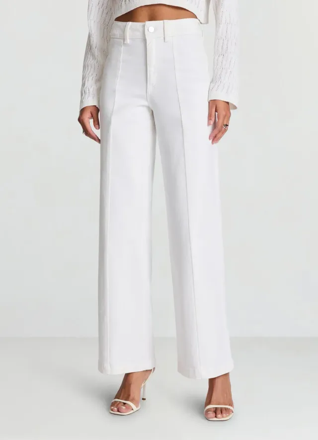 Calliope Jeans wide leg taille haute femme large 40-50