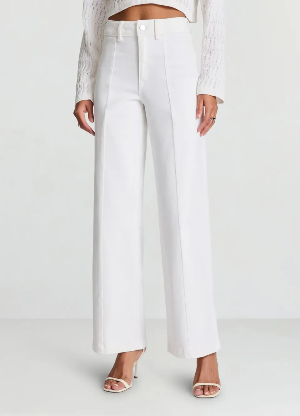 Calliope Jeans wide leg taille haute femme large 40-50