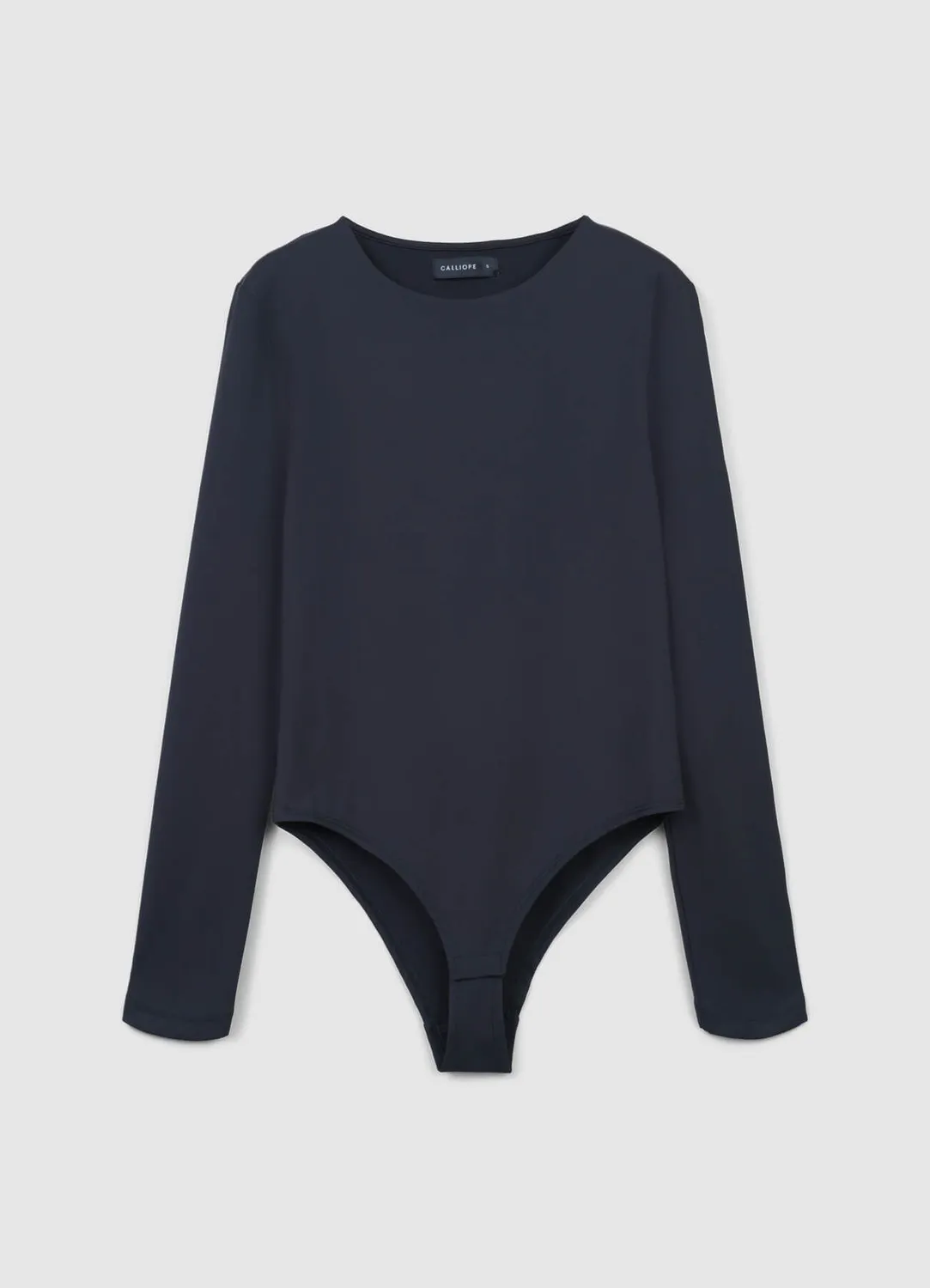 Calliope body manches longues femme col rond uni