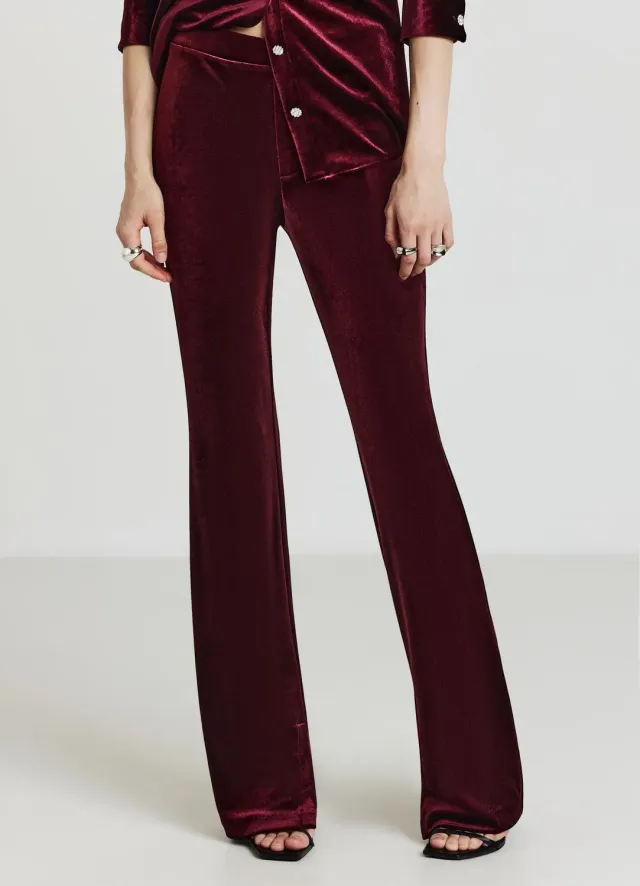 Calliope Legging femme patte chenille taille élastiquée