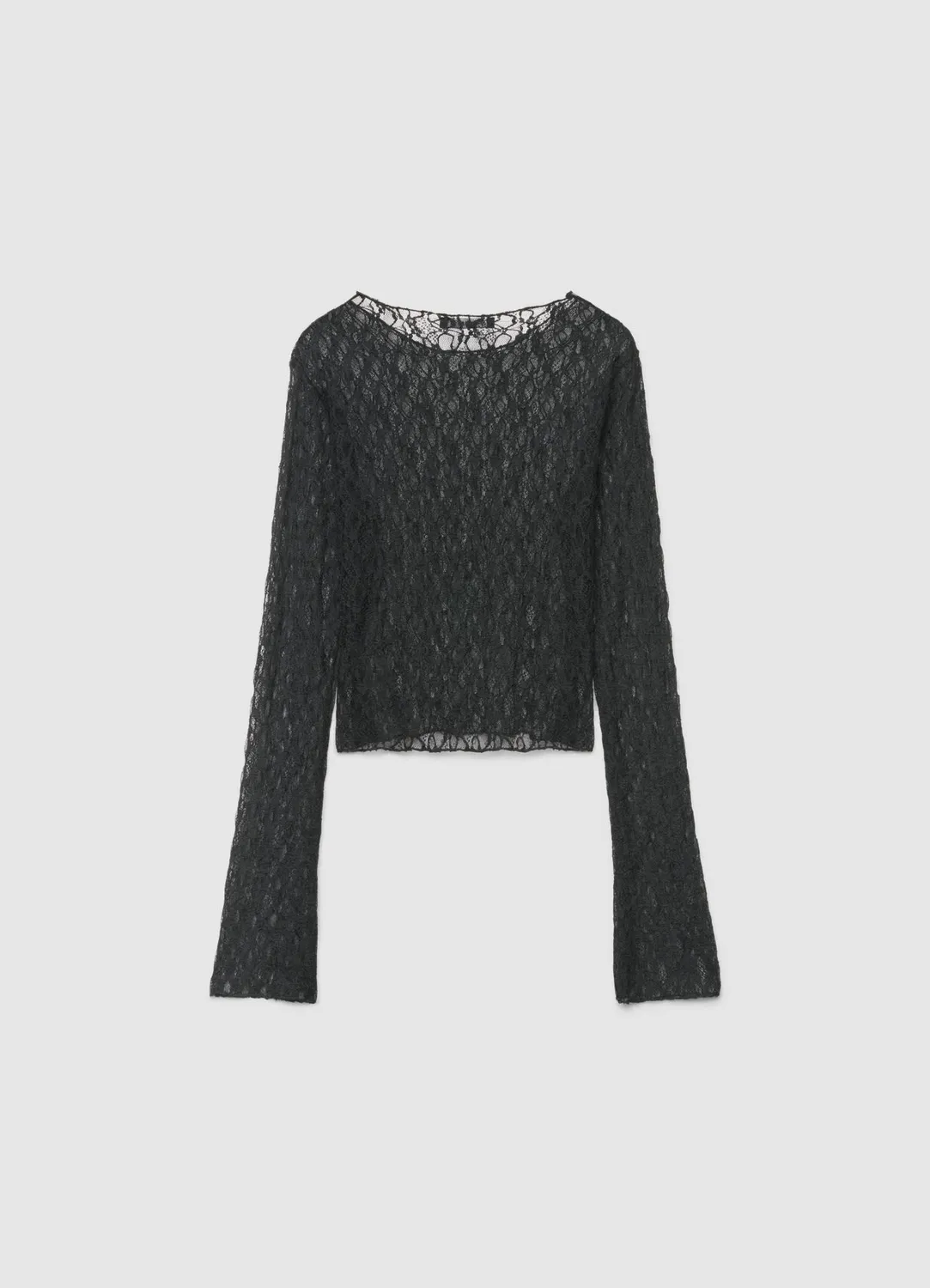 Calliope t-shirt dentelle manches longues femme