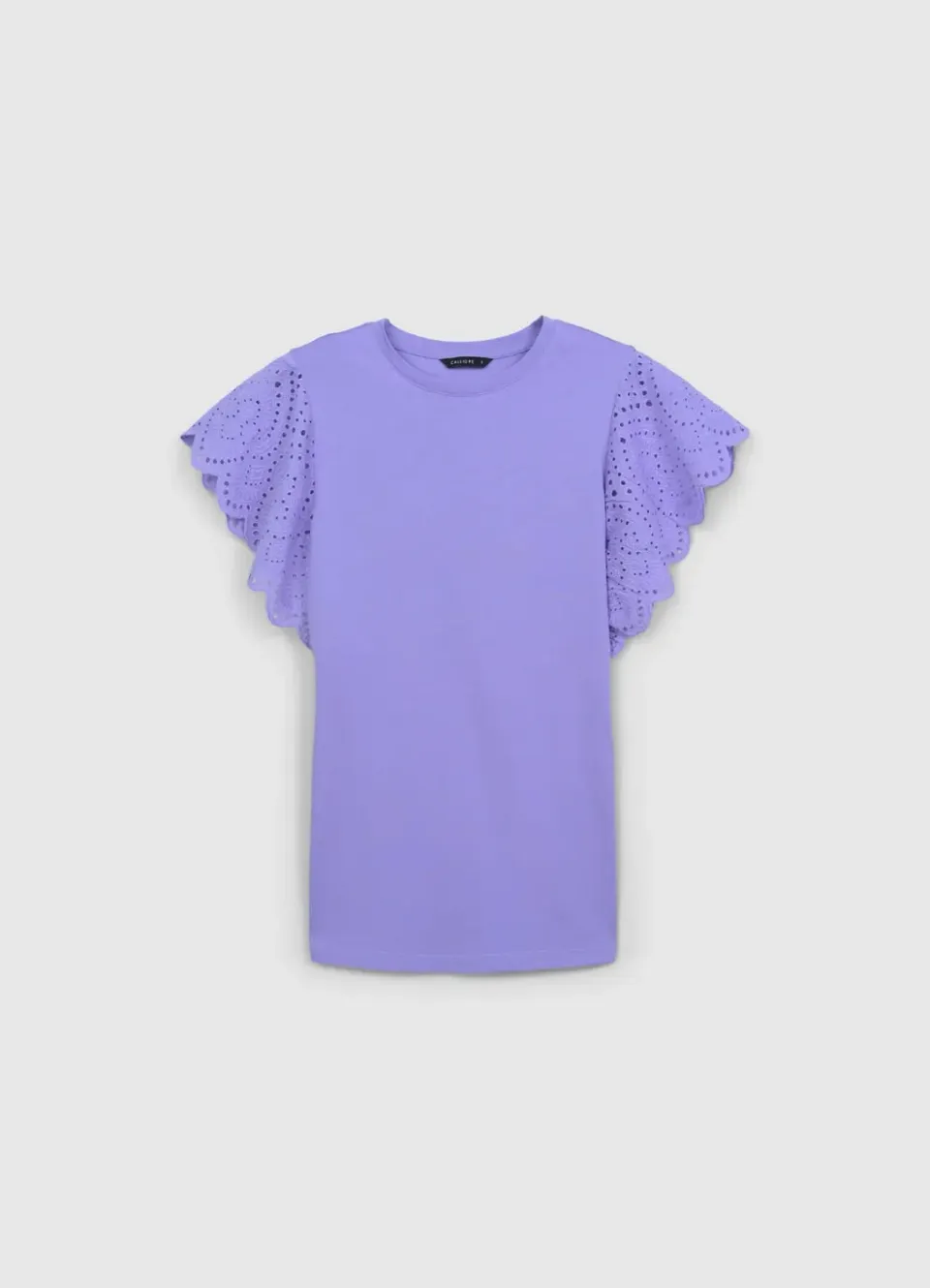 Calliope t-shirt femme volant sangallo taille S coton