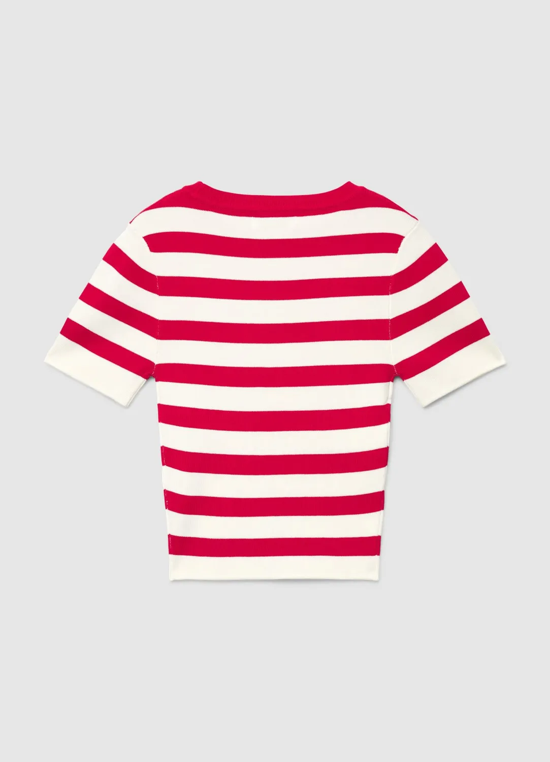 Calliope t-shirt rayé femme col rond manches courtes