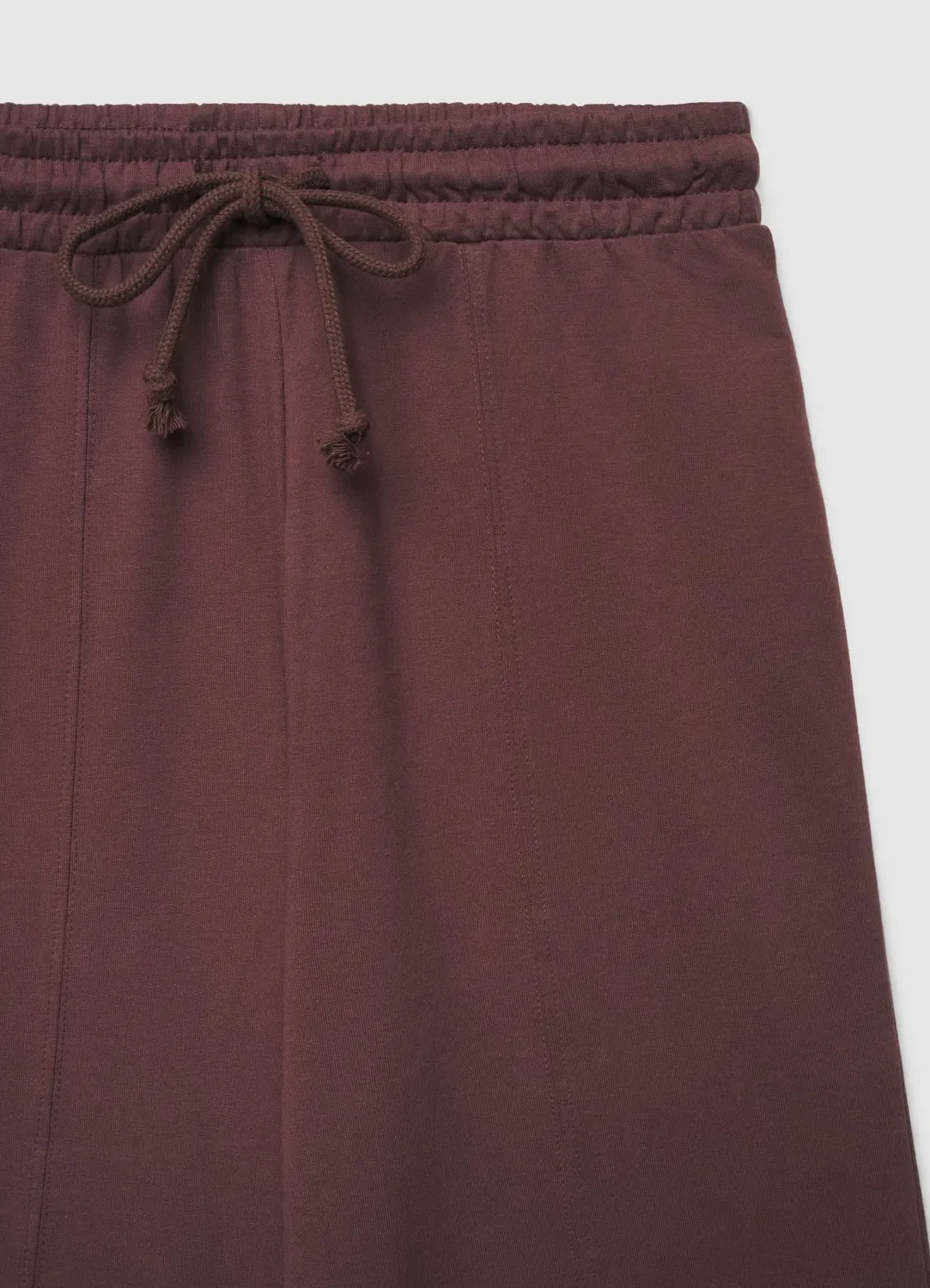 Calliope Palazzo pantalon jogging taille haute uni femme