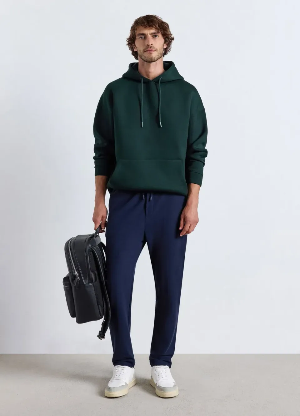 Calliope pantalon jogging piqué homme cordon