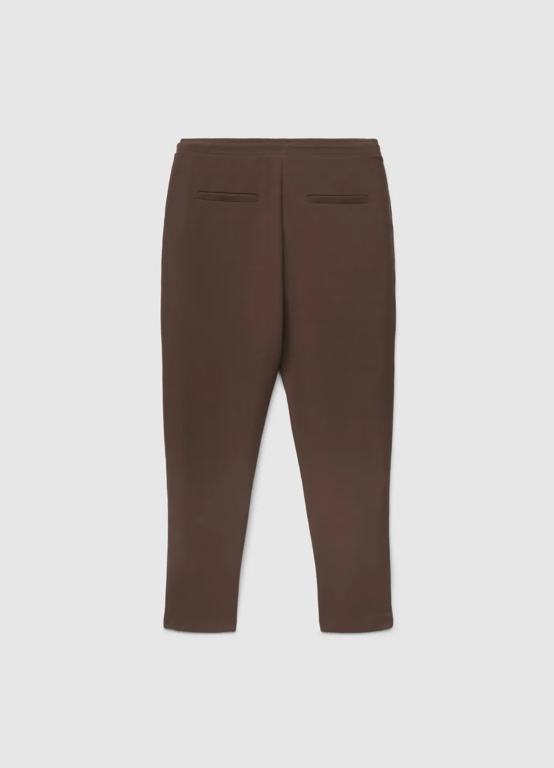 Calliope jogging homme piqué droit cordon uni