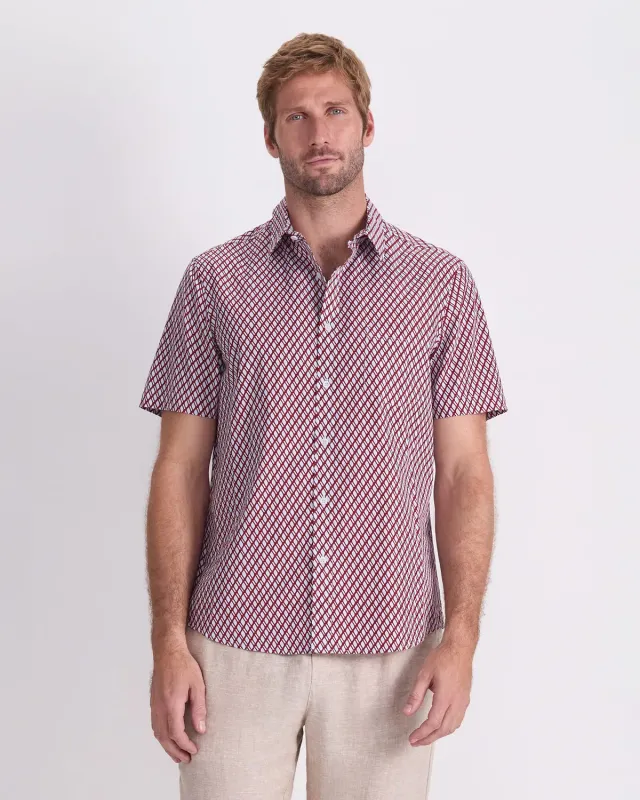 Sportscraft Joss Short Sleeve chemise imprimé homme