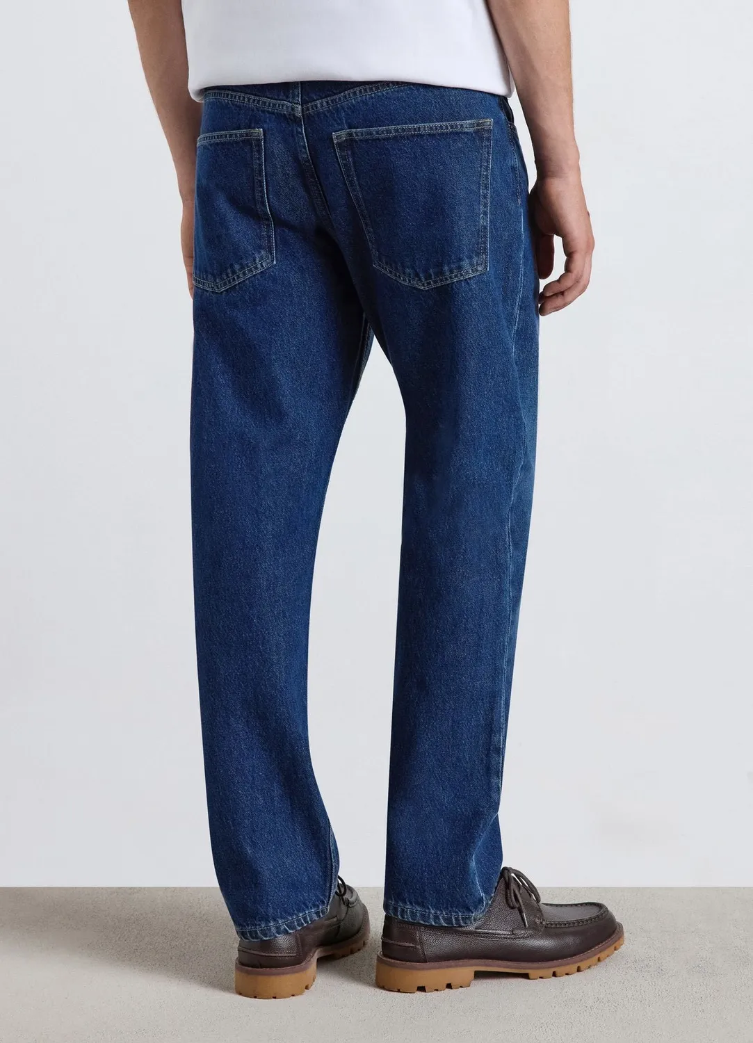 Calliope jean relaxed homme coupe droite