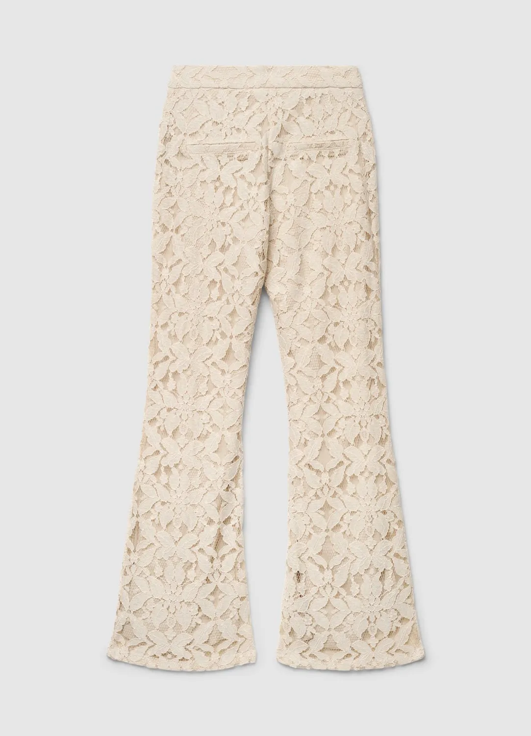 Calliope pantalon flare dentelle femme cérémonie