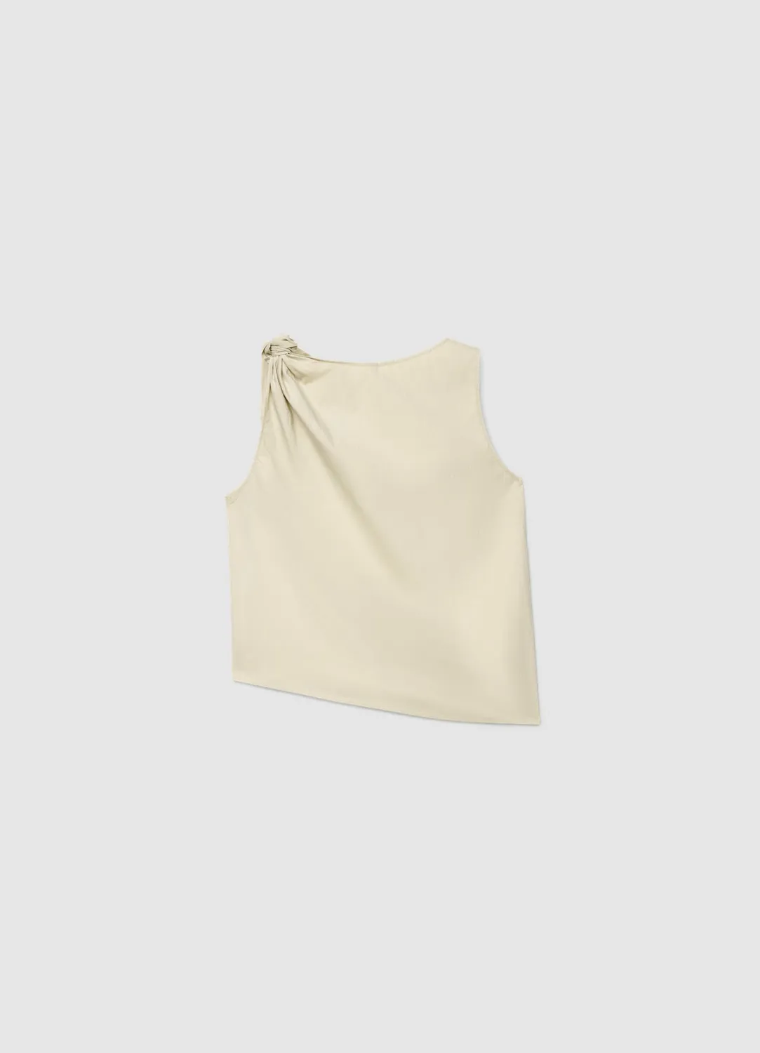 Calliope noeud epaule top sans manches femme