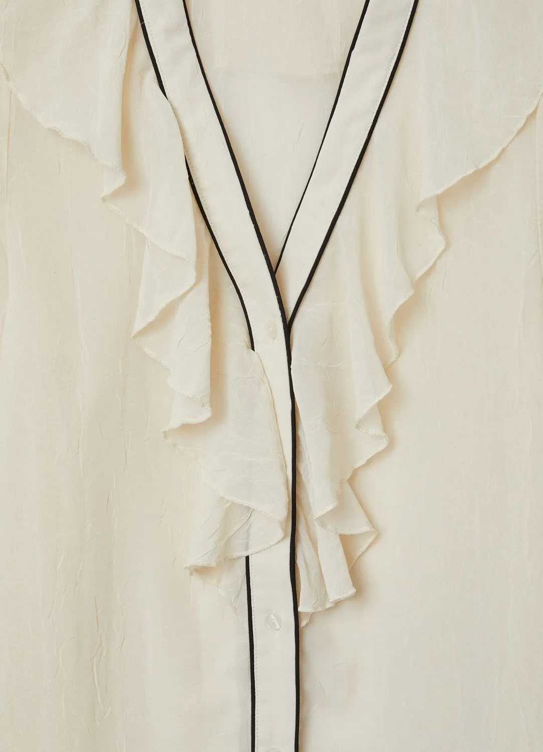 Calliope blouse rouches femme manches longues