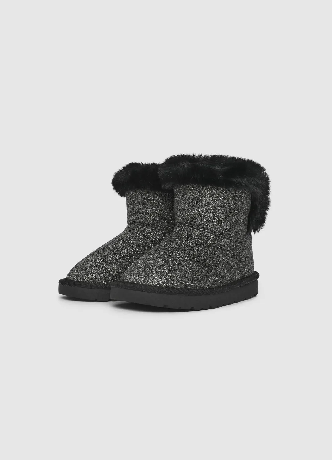 Calliope bottines fille effet fourrure 30 slip-on