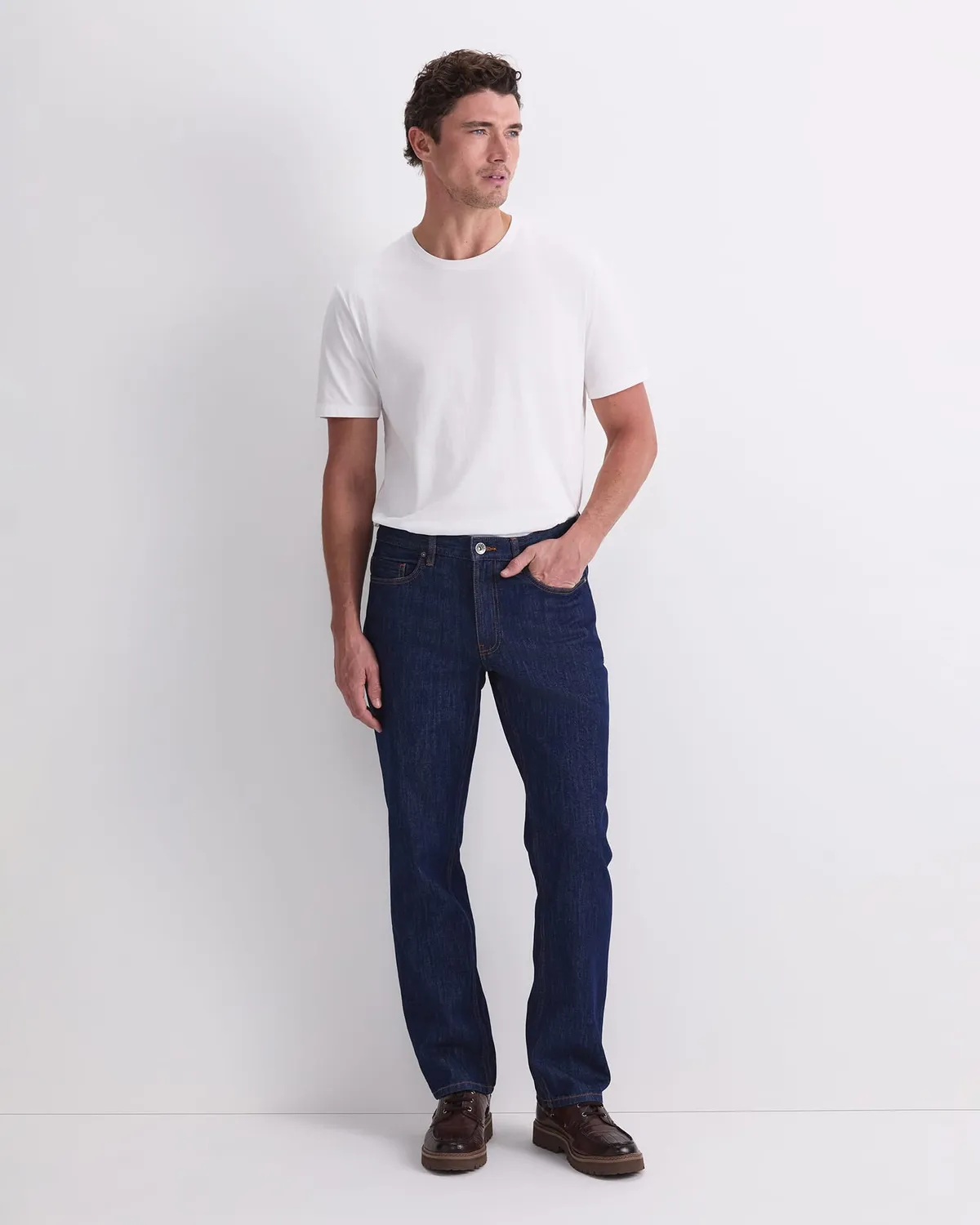Sportscraft Anderson Straight Jean brut coupe droite homme