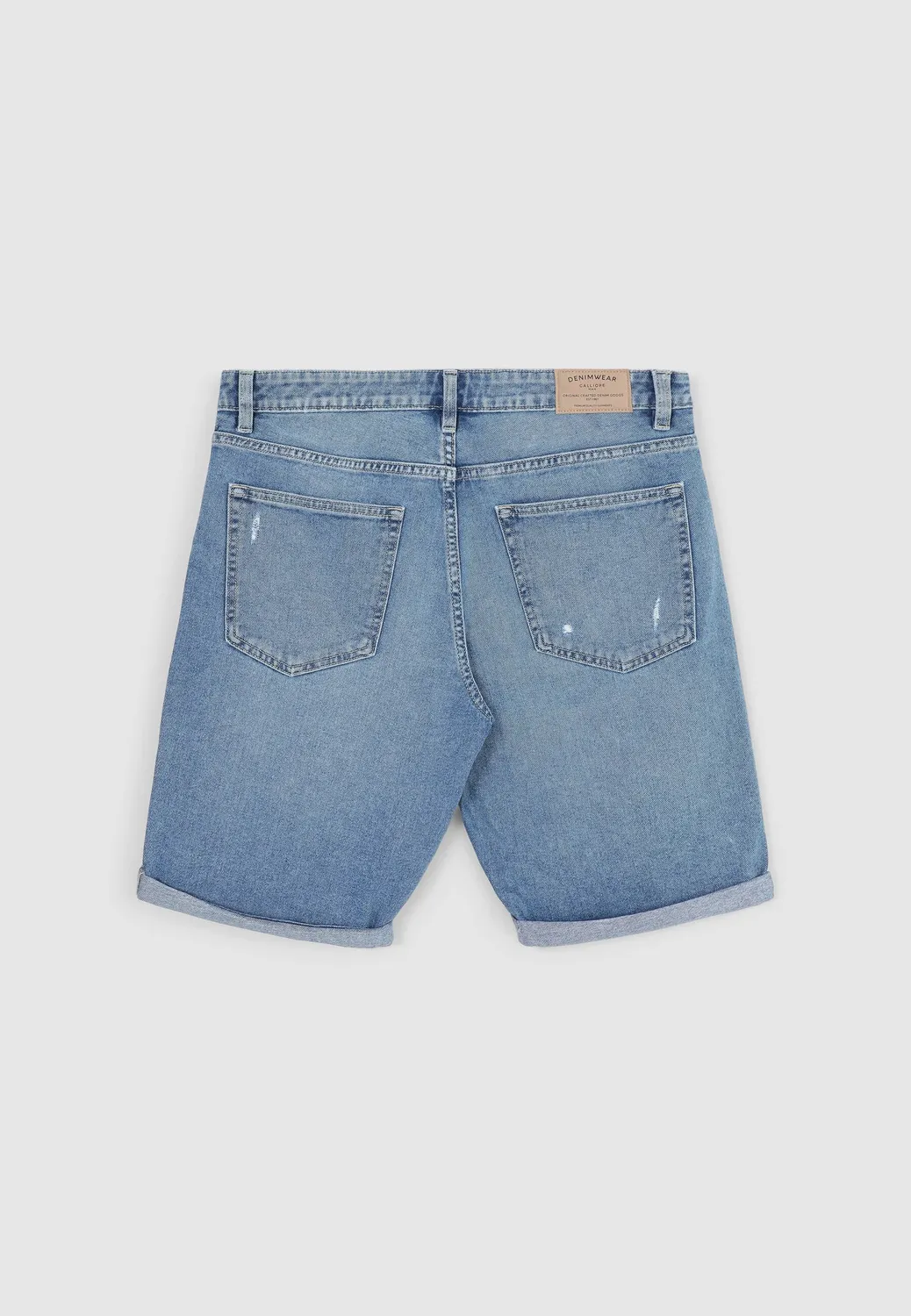Calliope short jean homme déchiré coupe regular