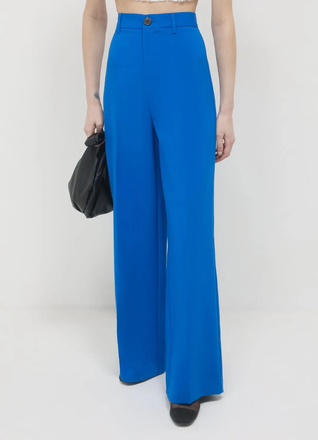 Calliope Palazzo pantalon femme uni regular