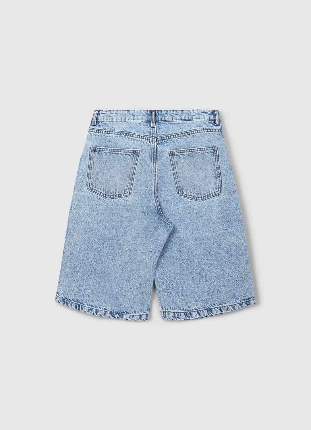 Calliope bermuda long denim femme coupe regular