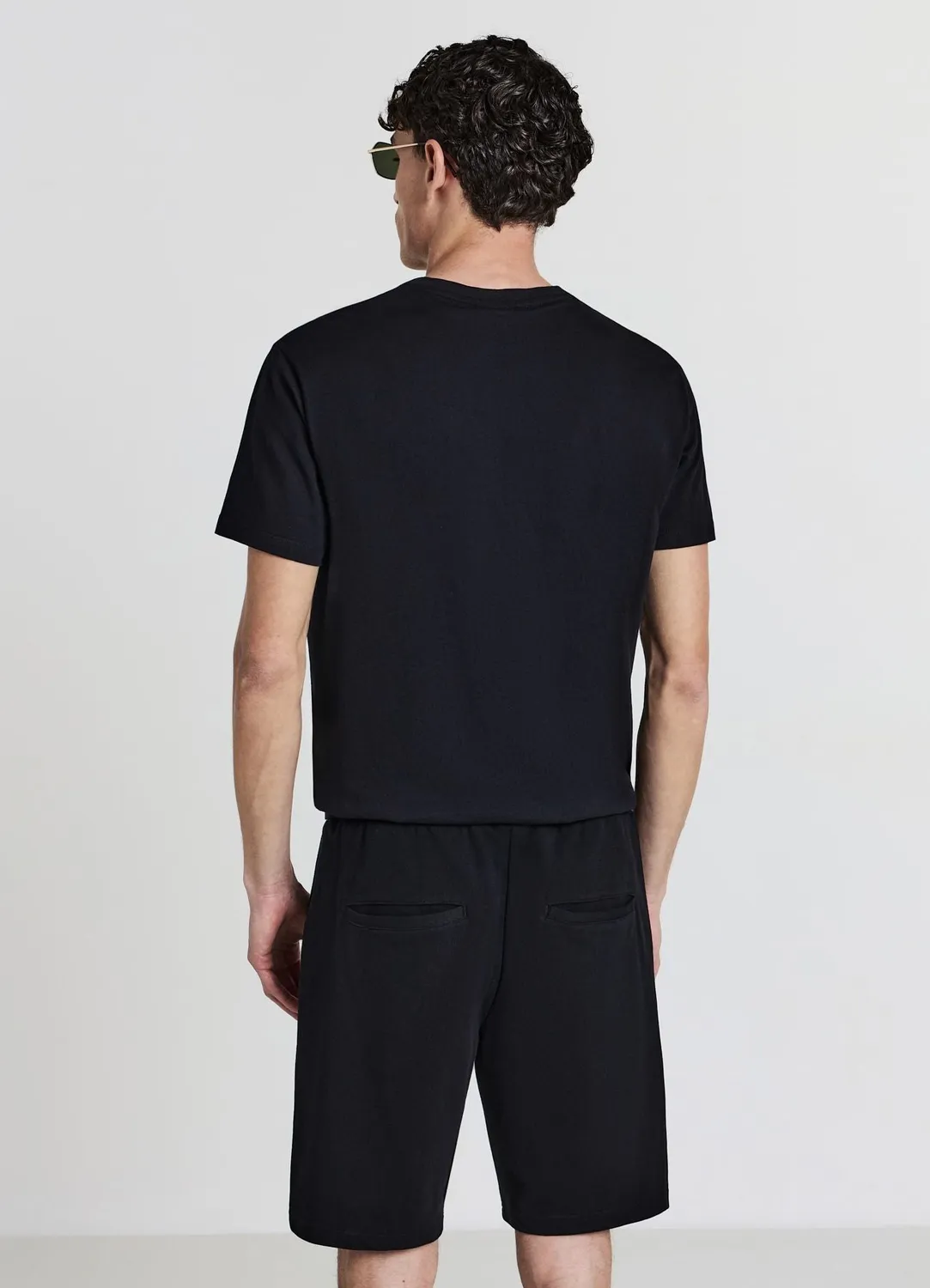 Calliope short piqué coton homme uni