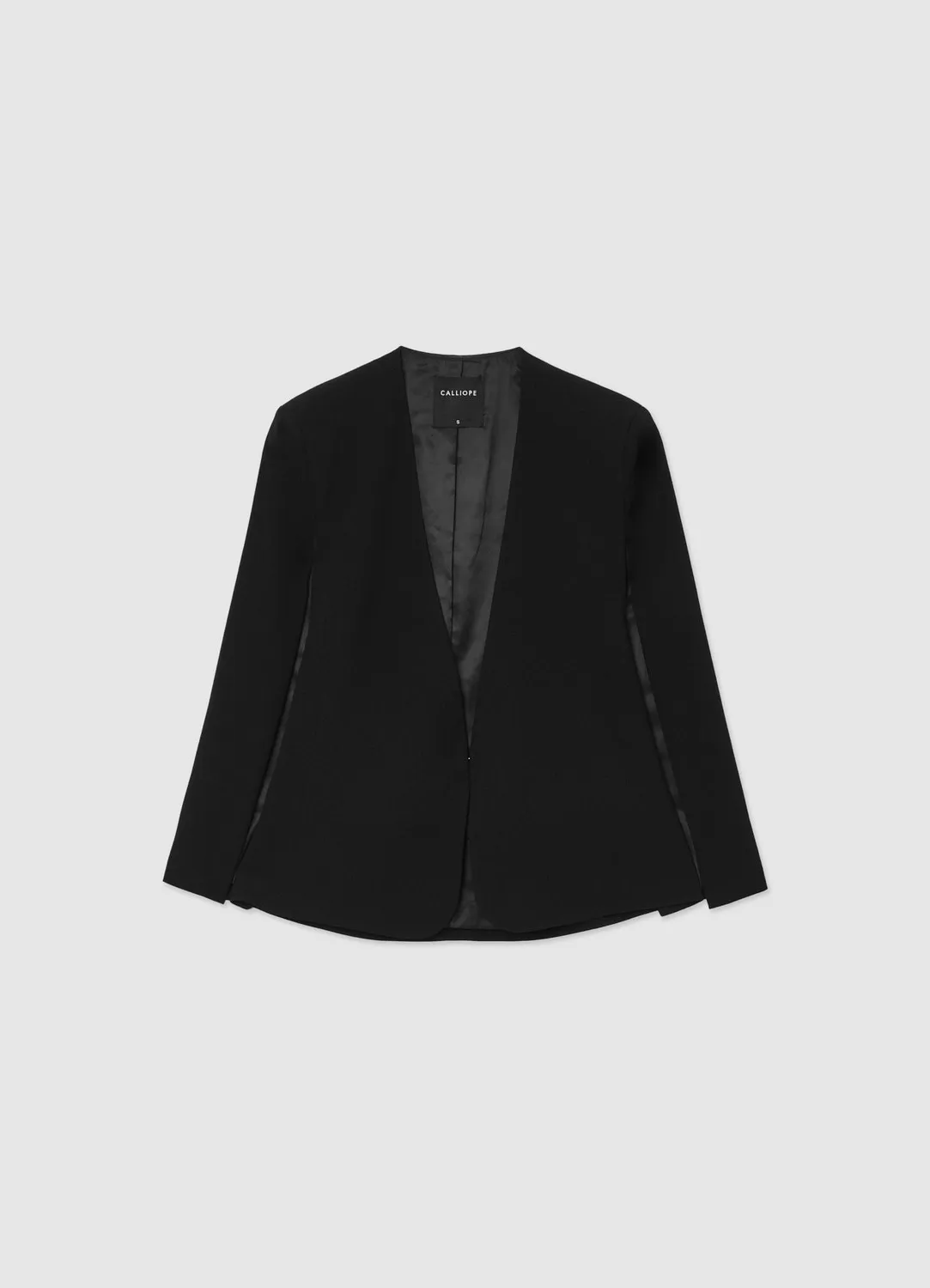 Calliope veste cape femme unie à crochet