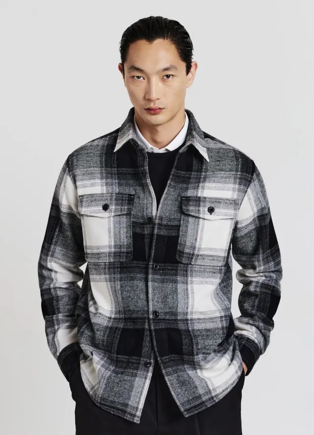 Calliope Shacket carreaux homme taille L