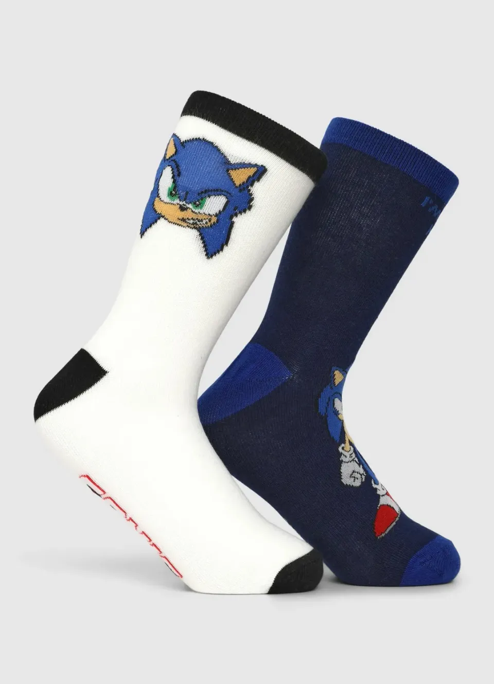 Calliope lot 2 chaussettes Sonic garçon coton