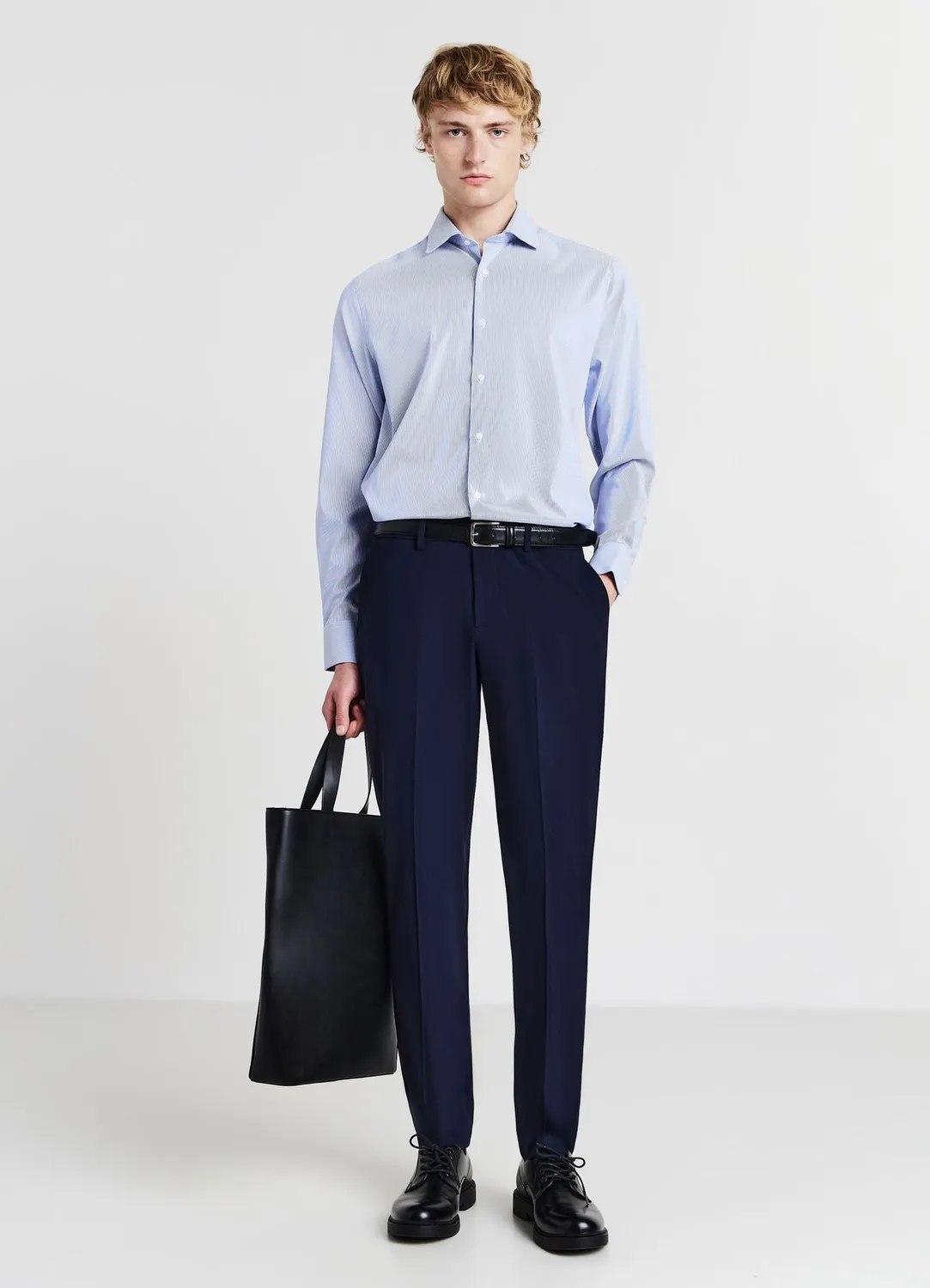 Calliope chemise rayures homme manches longues regular