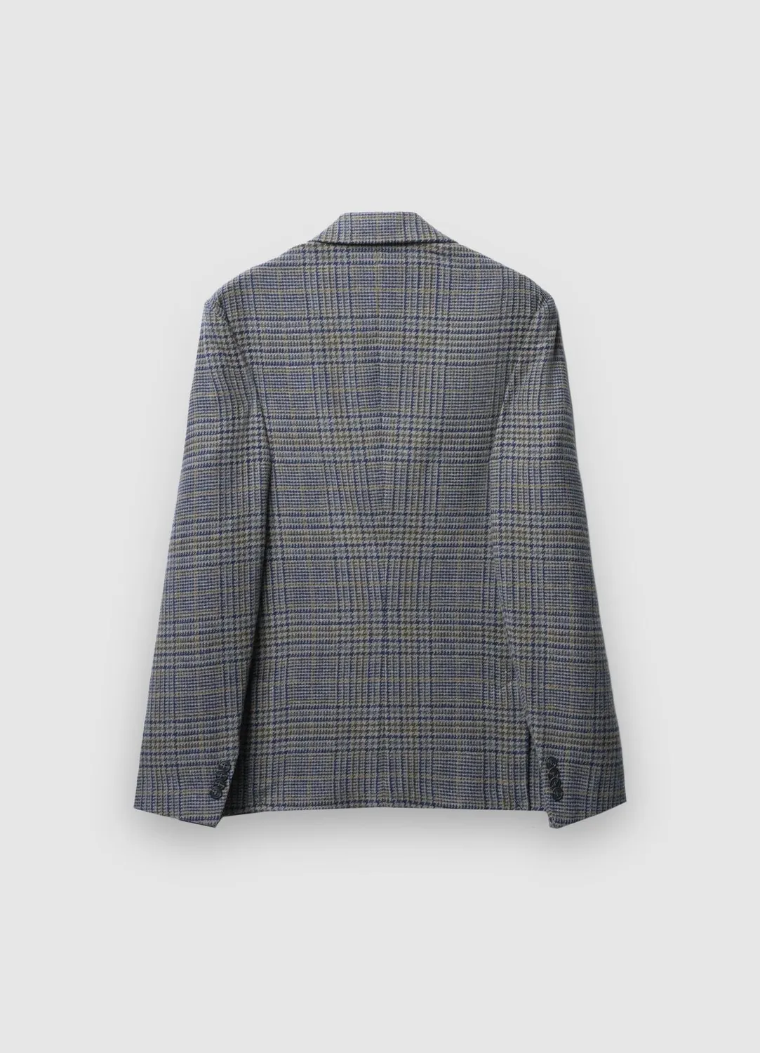Calliope veste homme à carreaux 2 boutons