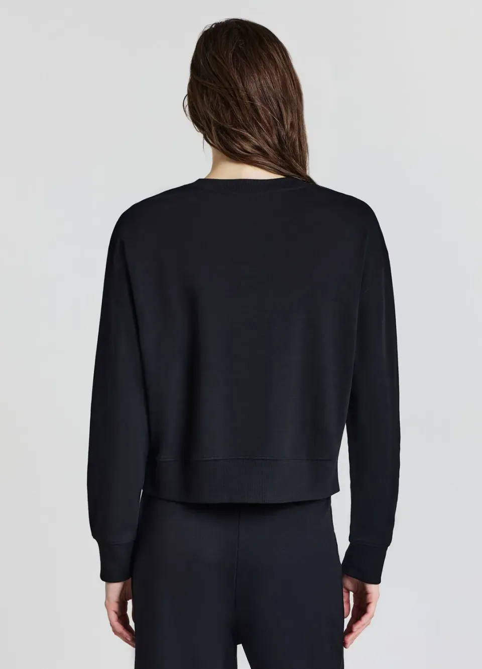 Calliope Basic sweat col rond femme uni