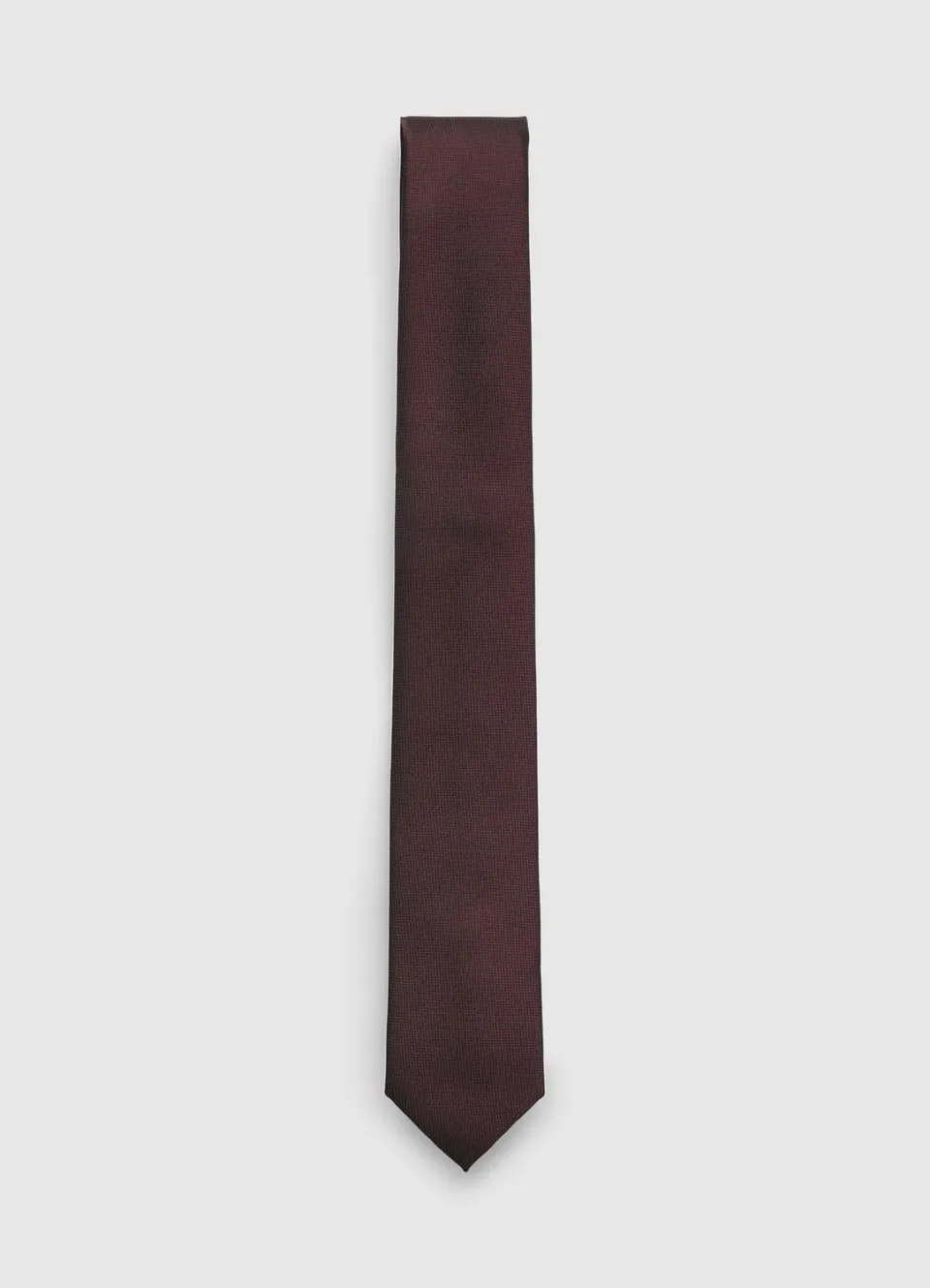 Calliope cravate homme unie classique pointe lance