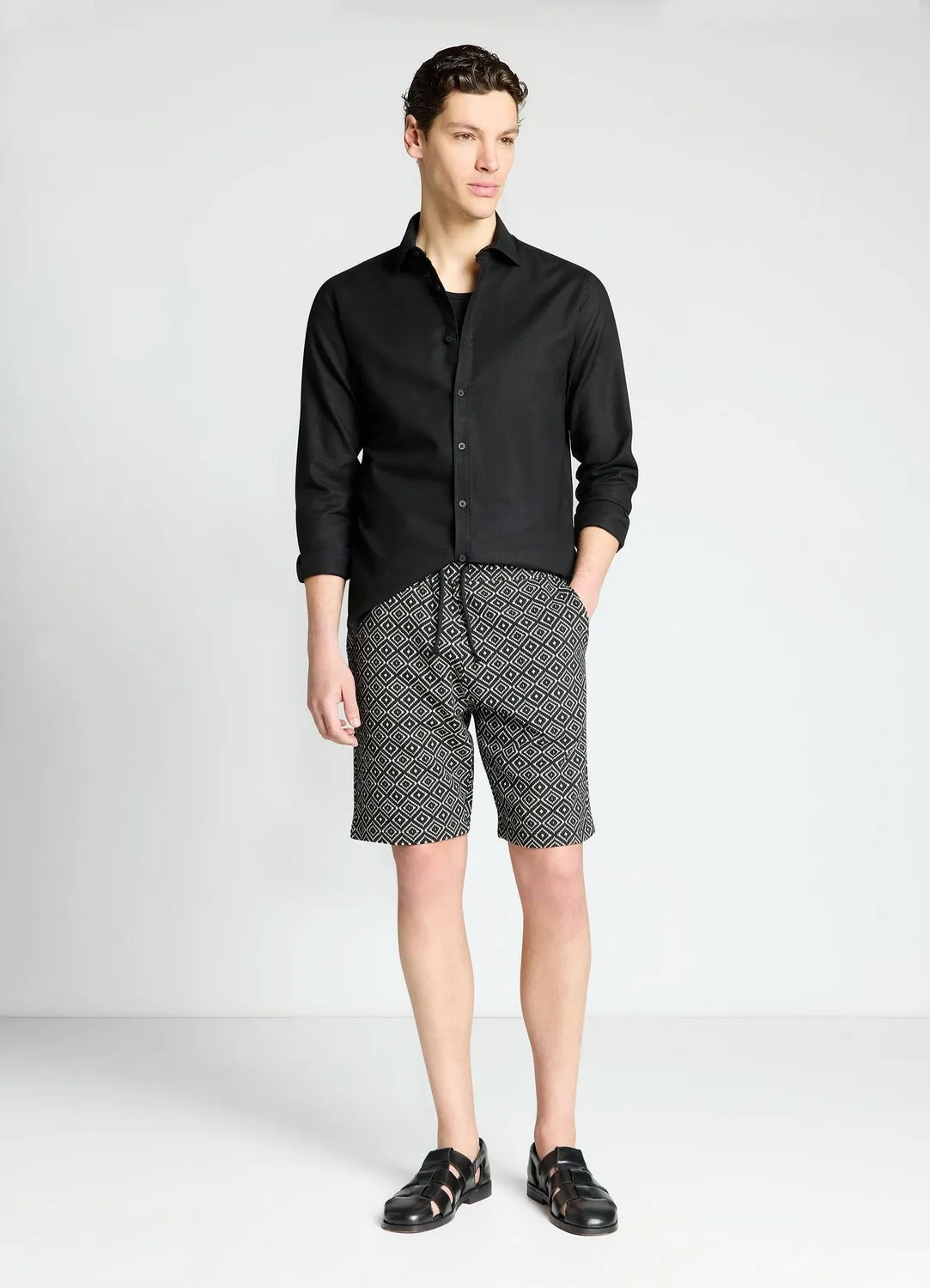 Calliope chemise lin homme manches longues regular