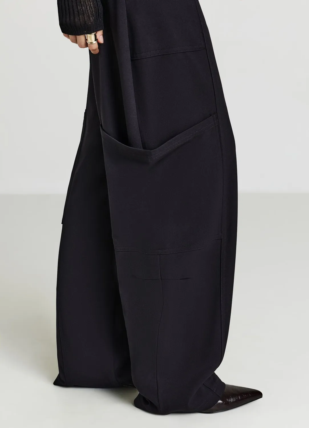 Calliope pantalon barrel fit femme poches