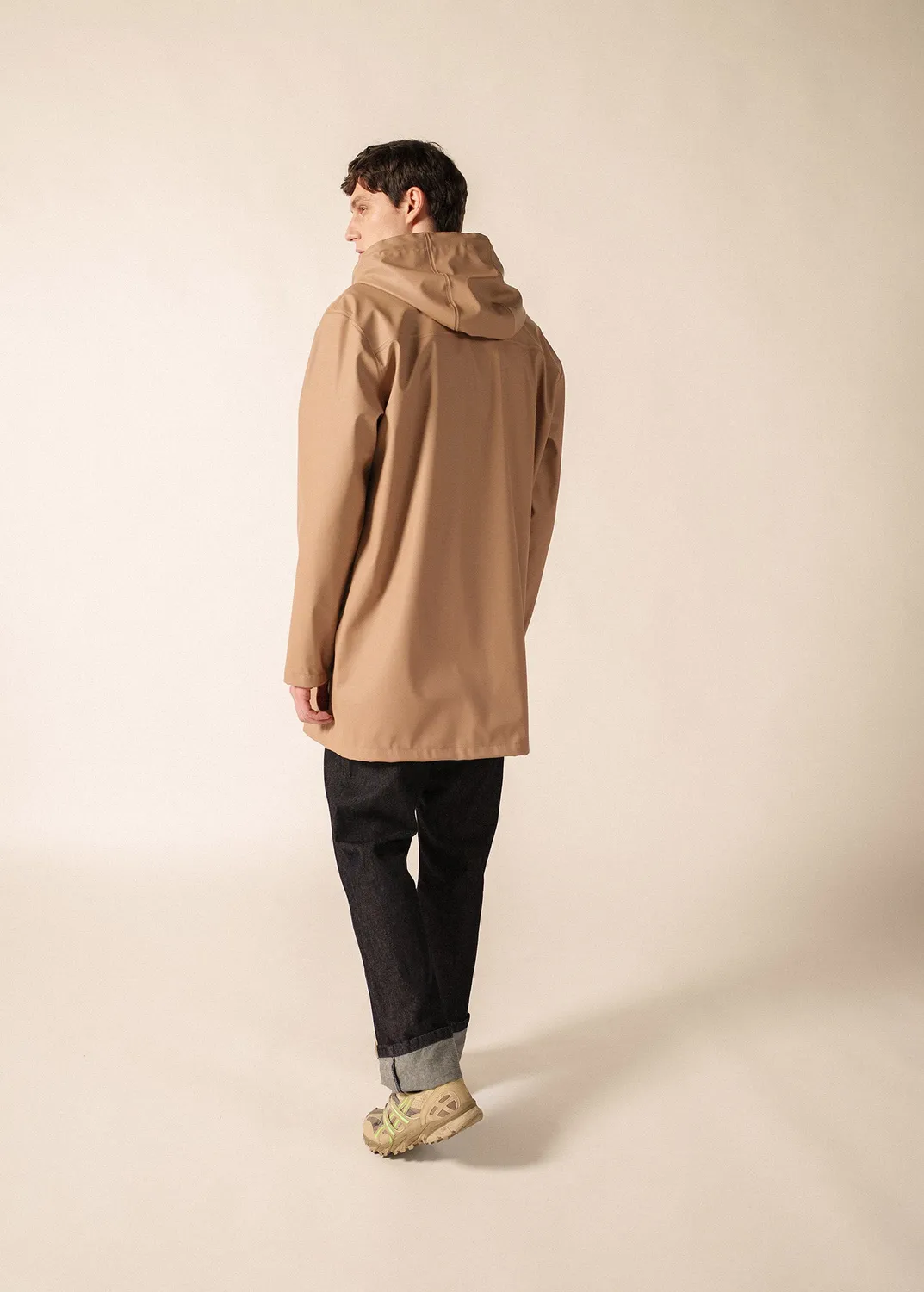 Saint James St Hélio ciré beige foncé imperméable