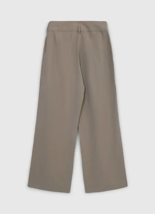 Calliope pantalon palazzo femme uni