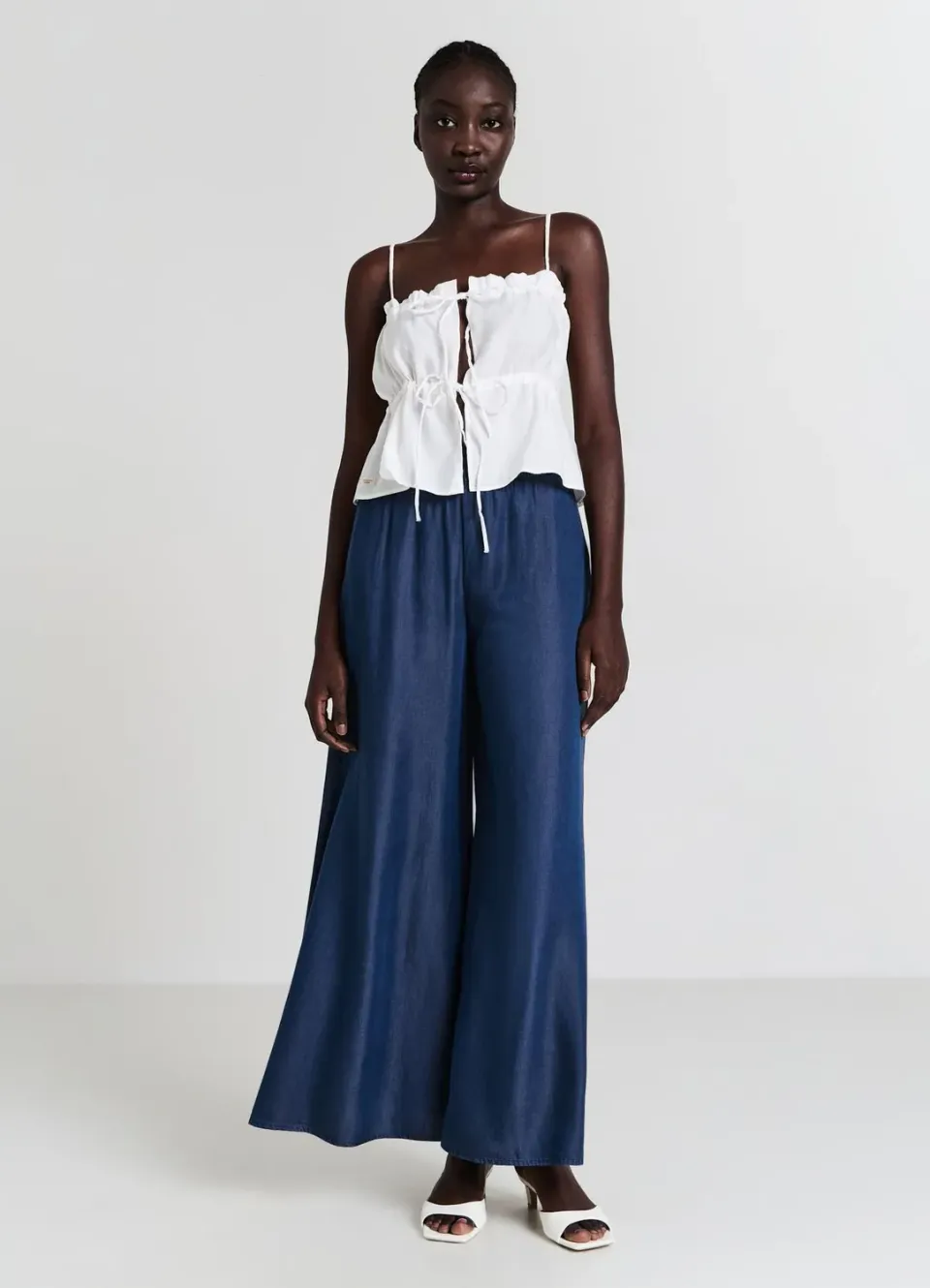 Calliope jupe-culotte élastique femme large