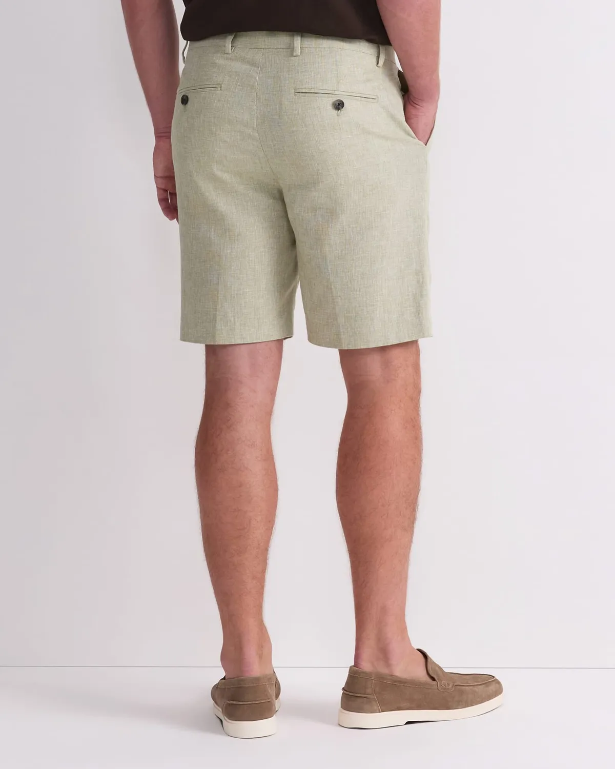 Sportscraft Ridley 208217 short homme lin-coton